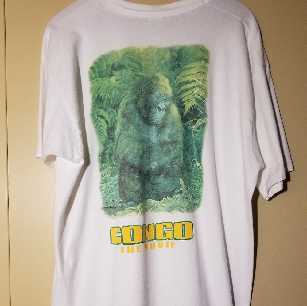 SOLD💥Vtg Congo The Movie Pepsi movie promo tee